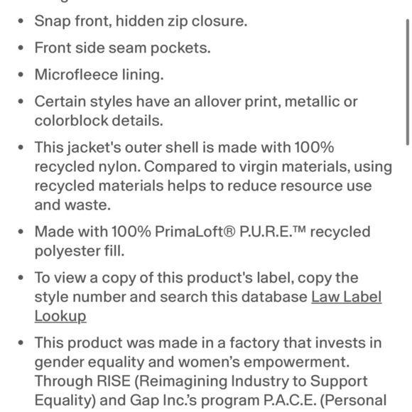 TWINS GAP Kids Gold Puffer Jacket set of 2 size 2yrs Gold puffer - Picture 5 of 13